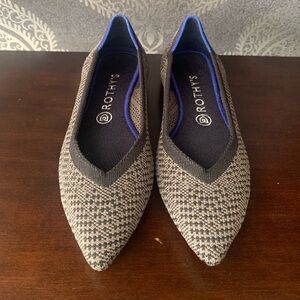 Rothy’s Walnut Herringbone Points 8.0